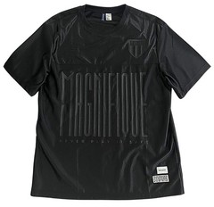 Soccer Jersey Style Shirt Mens Medium Black H&M Divided Short Sleeve Fashion Top