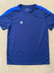 Rosso Shirt Mens Medium Navy Blue Performance Tee