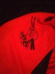 Red Eyez Hill / BP’s Bar & Grill Size X-Large 100% Polyester Red Sport Tee Shirt