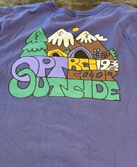 REI Co-op Long Sleeve 2XL Opt Outside Mountain Graphic Shirt