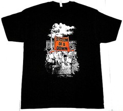 SYSTEM OF A DOWN T-shirt Heavy Metal Men’s 100% Cotton Tee New