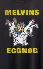 Rare Melvins Eggnog Aged T-Shirt Black XL