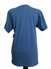 ATHLETIC WORKS DRIWORKS Blue Short Sleeve Crew Neck Pocket T-Shirt Sz S*