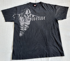 Vintage Wolverine Mad Engine Marvel T Shirt Men Large