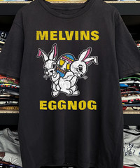 Melvins Eggnog tour Short Sleeve Unisex black color T-shirt VK11117