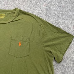Polo Ralph Lauren Shirt Mens Size 2XB Green Pony Short Sleeve Casual Cotton