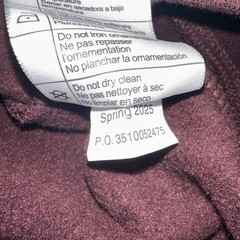 Carhartt Loose Fit Men’s XL Maroon Spring 2025 Cotton Blend Hoodie Sweatshirt