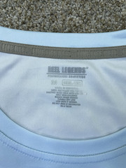Reel Legends Shirt Men Medium Blue Ice Melt Reel-Tec Fishing SPF 50 – NEW