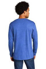 Port & Company PC330LS Mens Long Sleeve Tri Blend Crew Neck Stylish T-Shirt