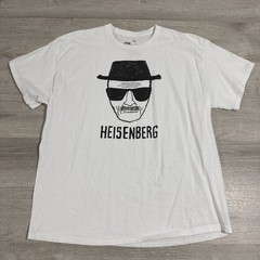 Breaking Bad Heisenberg Shirt Men’s White Walter White Tee XL