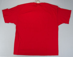 New VTG Lee Sport Chicago Bulls Red 90s Spell Out T-Shirt Sz XXL Logo