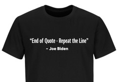 Joe Biden Funny Quote T-shirt Trump 2024 Political T Shirts Funny Biden T-shirts