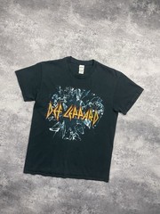 Def Leppard Vintage Tour Band Tee 2015 Heavy Metal Rock T-Shirt Men’s Size M