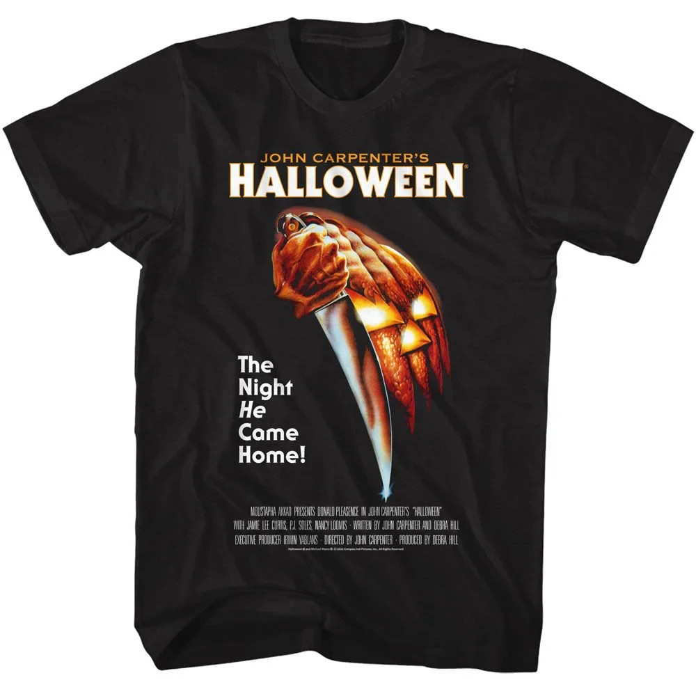 New John Carpenters HALLOWEEN MOVIE POSTER T shirt