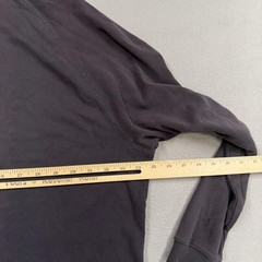 Peter Millar Shirt Mens Large Gray Long Sleeve Pima Cotton Mock Neck Tee