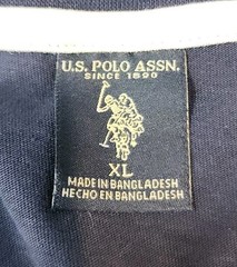 U.S. Polo Assn. Mens USPA Size XL Navy Graphic Short Sleeve T-Shirt