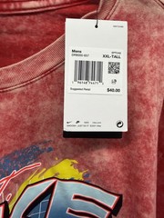 NWT Nike Men’s Tie Dye Air Max Racing T-Shirt Racing Red DR8000-657