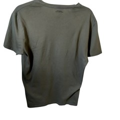 Versace Collection Medusa Graphic T-Shirt Olive Green Grey Mens Crew Neck Tee