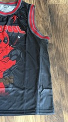 Marvel Deadpool Black Men’s Size Large Active Sleeveless Tank Top