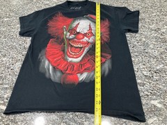Liquid Blue Evil Clown Black T-Shirt Size Medium Red and Black Colored T