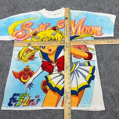 Vintage WILD OATS Sailor Moon All Over Print T-Shirt