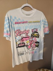 Hello Kitty x Tokyo Speed – T Shirt JDM San Rio- Size XS Large Fit Read