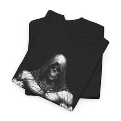 Gothic Gym T Shirt Muscular Skeleton Graphic Tee Bodybuilding Lifting Hardcore