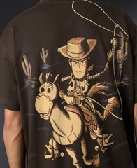 Toy Story Woody Oversized T-shirt For Men Premium Gauge Fabric Cotton Size L