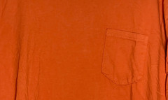 Carbon 2 Cobalt Shirt Men’s Large Dark Orange Short Sleeve Crew Neck Pocket