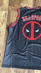 Marvel Deadpool Black Men’s Size Large Active Sleeveless Tank Top