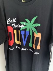 NWT XXL Duvin World Famous Beach Club T-shirt Summer Tropical Surf Resort 2XL