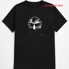 Vintage MF DOOM Graphic T-Shirt – Black Cotton Unisex Tee