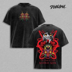 Majora Mask Cursed Entity Vintage Oversized T-Shirt, The Legend of Zelda