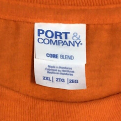 Three Port PC55 Neon Orange 2XL T Shirt, Brand New!!