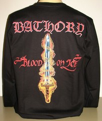 Bathory Blood On Ice Long Sleeve T-Shirt Size S M XL 2XL 3XL Black Metal Band