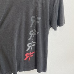 Rokfit Lift Logo Gradient Red Black Short Sleeve Graphic Shirt Men’s Large