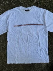 Vintage Y2K Ivy Crew Explorer Men’s White Graphic Print Long Sleeve T-Shirt M