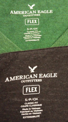 Lot Of 10 Sm Name Brand Solid Mixed T Shirt Lot American Eagle Banana Lacoste
