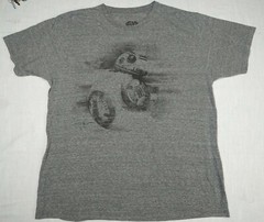 Ad Engine R2 D2 Star Wars Tee T Shirt Mens XL Soft Material Gray