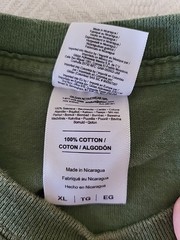 Glock T Shirt Mens XL Green Gun Pistol Biker Vintage READ