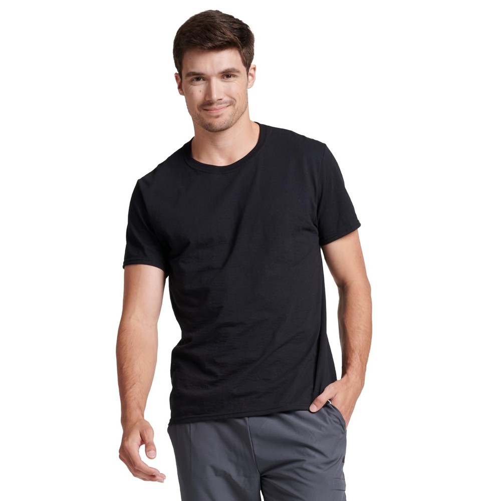 Russell Athletic Mens Men’s Cotton Performance Short Sleeve TShirt T Shirt, B…