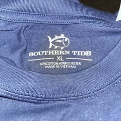 Southern Tide Men XL Tee T Shirt Skipjack Fish Baseball Game Blue NWT New $38
