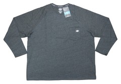 Dickies Long Sleeve Crew Neck Chest Pocket Temp IQ Performance Mens T-Shirt NWT