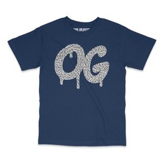 O.G. Men’s Black T Shirt Urban Sneaker Match Hip Hop Graffiti Drip Graphic Tee