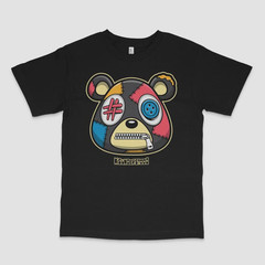 Misunderstood Bear Union 4 Nior Black Tee HOT