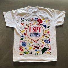 RETRO 90s PROMO ‘I SPY: RIDDLES’ GRAPHIC UNISEX T-SHIRT S-5XL