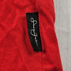 Sean John Graphic Art Red Short Sleeve Cotton T-Shirt Men’s XL
