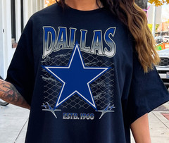 Dallas Cowboys Football Tee – Vintage Inspired Shirt, Fan Inspired T-Shirt