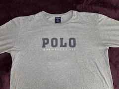 VTG 90s Polo Ralph Lauren Sport Long Sleeve Logo Graphic Shirt-XL-Y2K-Excellent