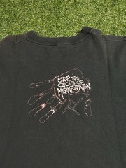 Vintage 90s Skinny Puppy Misinformation Sz L Long Sleeve T-Shirt Industrial